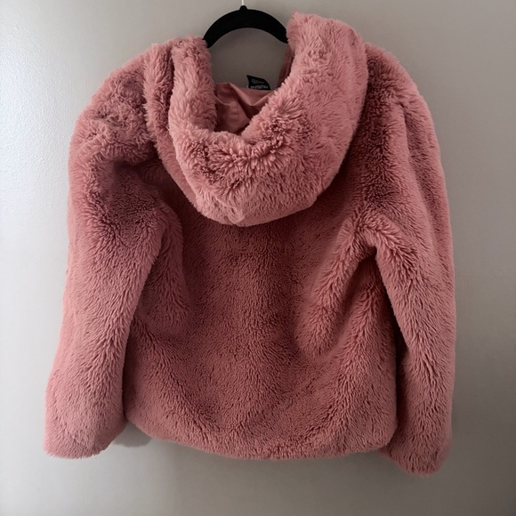 Under Armour Kids' Pink Teddy Jacket - Picture 3 of 6